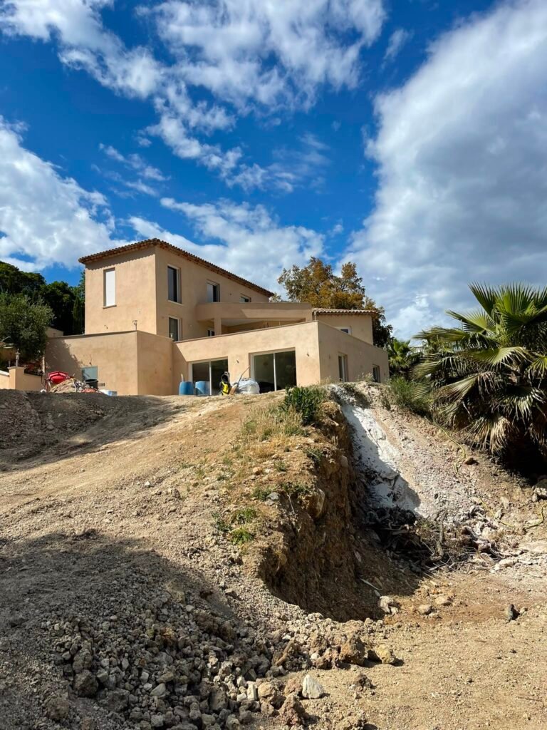 Ravalement de façade à Lugrin - Villa