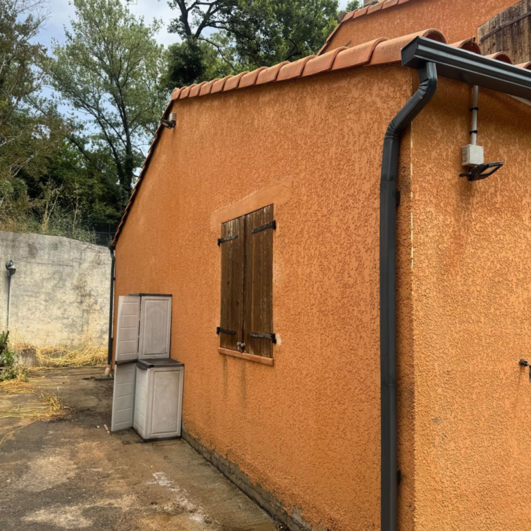 Ravalement de façade à Lugrin - Avant / Après