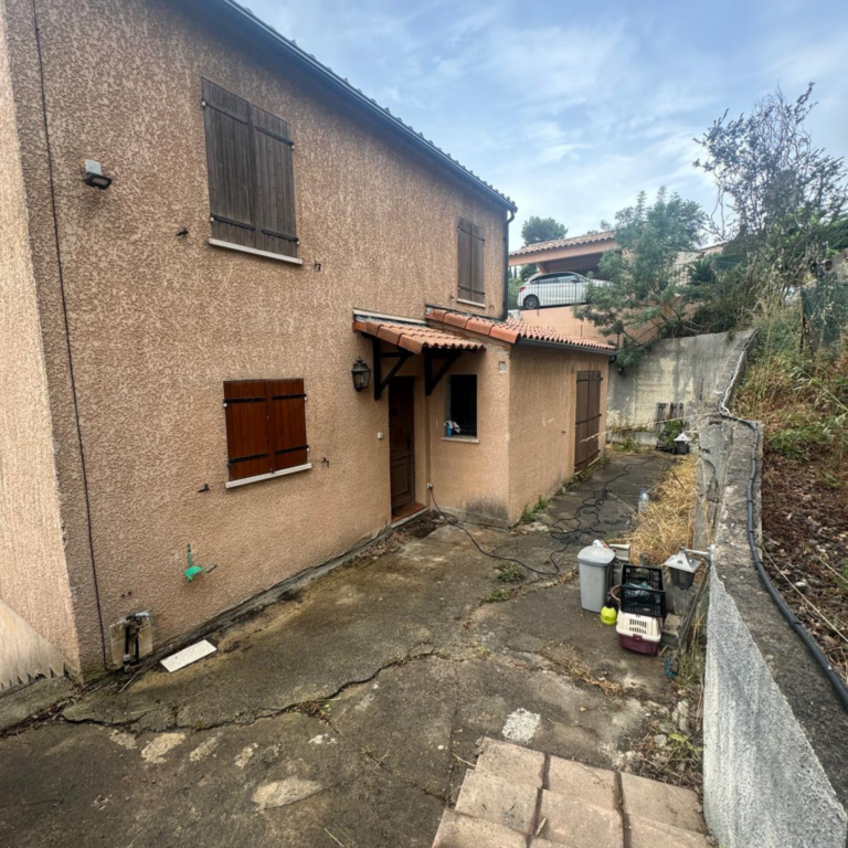 Ravalement de façade à Lugrin - Avant / Après
